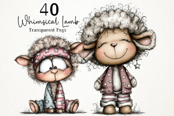 Download Whimsical 4th of July Lamb PNG - Whimsical Collection