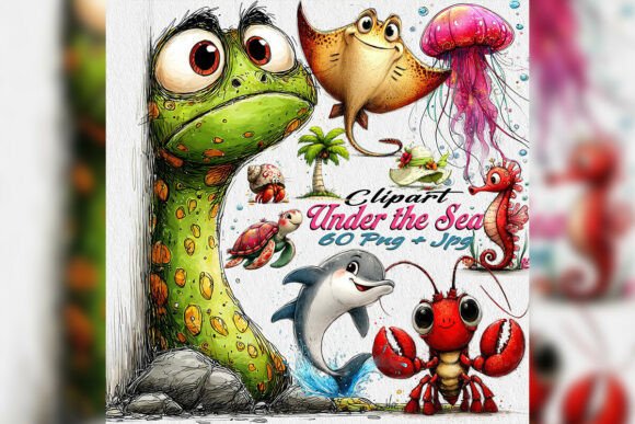 Download Whimsical Under Sea Clipart Baby Shower - Whimsical Collection