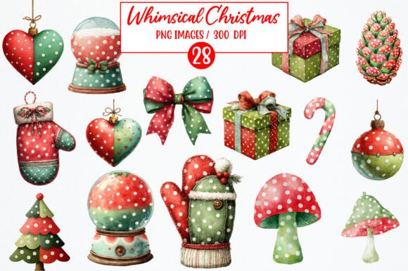 Download Whimsical Christmas Clipart - Whimsical Collection